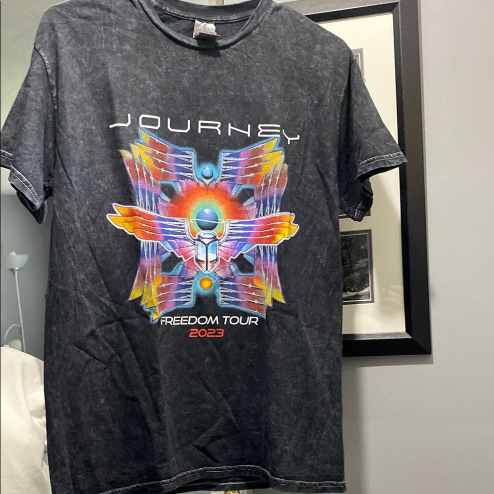 Journey Freedom Tour 2023 Black T-Shirt